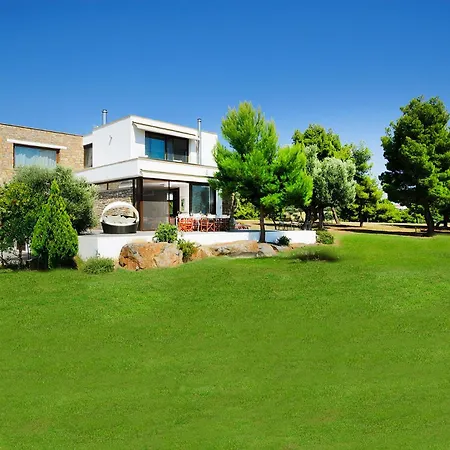 Serenity Pool Retreat By Halkidiki ヴィラ *